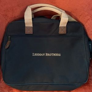 Authentic Lehman Brothers Briefcase (ca. 2006)